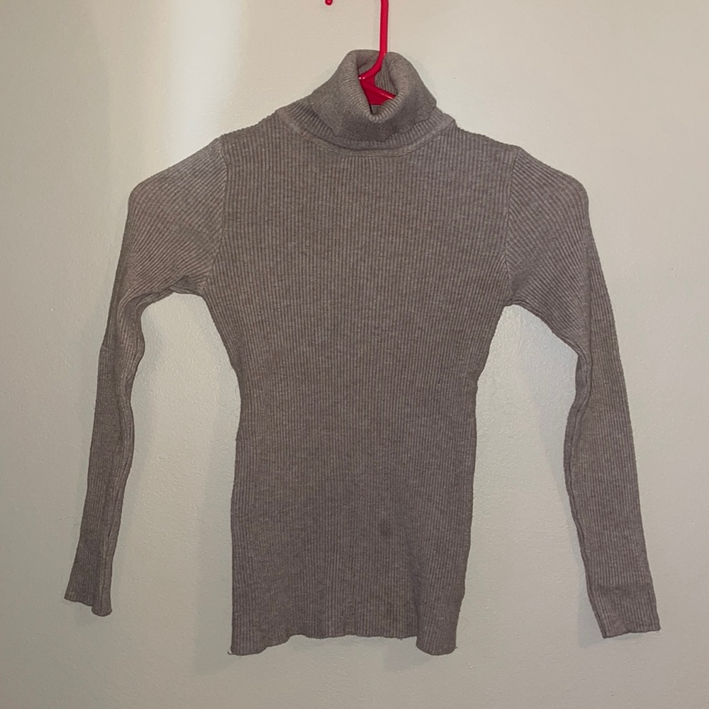 Turtle neck long sleeve